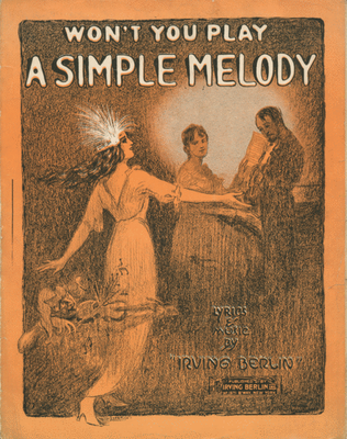 Book cover for Won't You Play a Simple Melody
