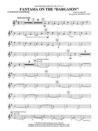 Fantasia on the "Dargason": E-flat Baritone Saxophone
