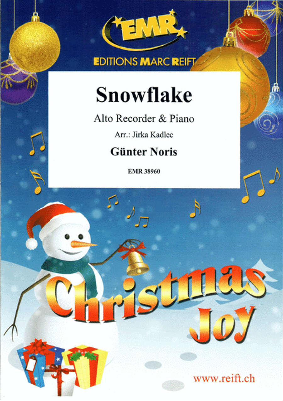 Snowflake Snowflake Alto Recorder scores gallery preview page 1