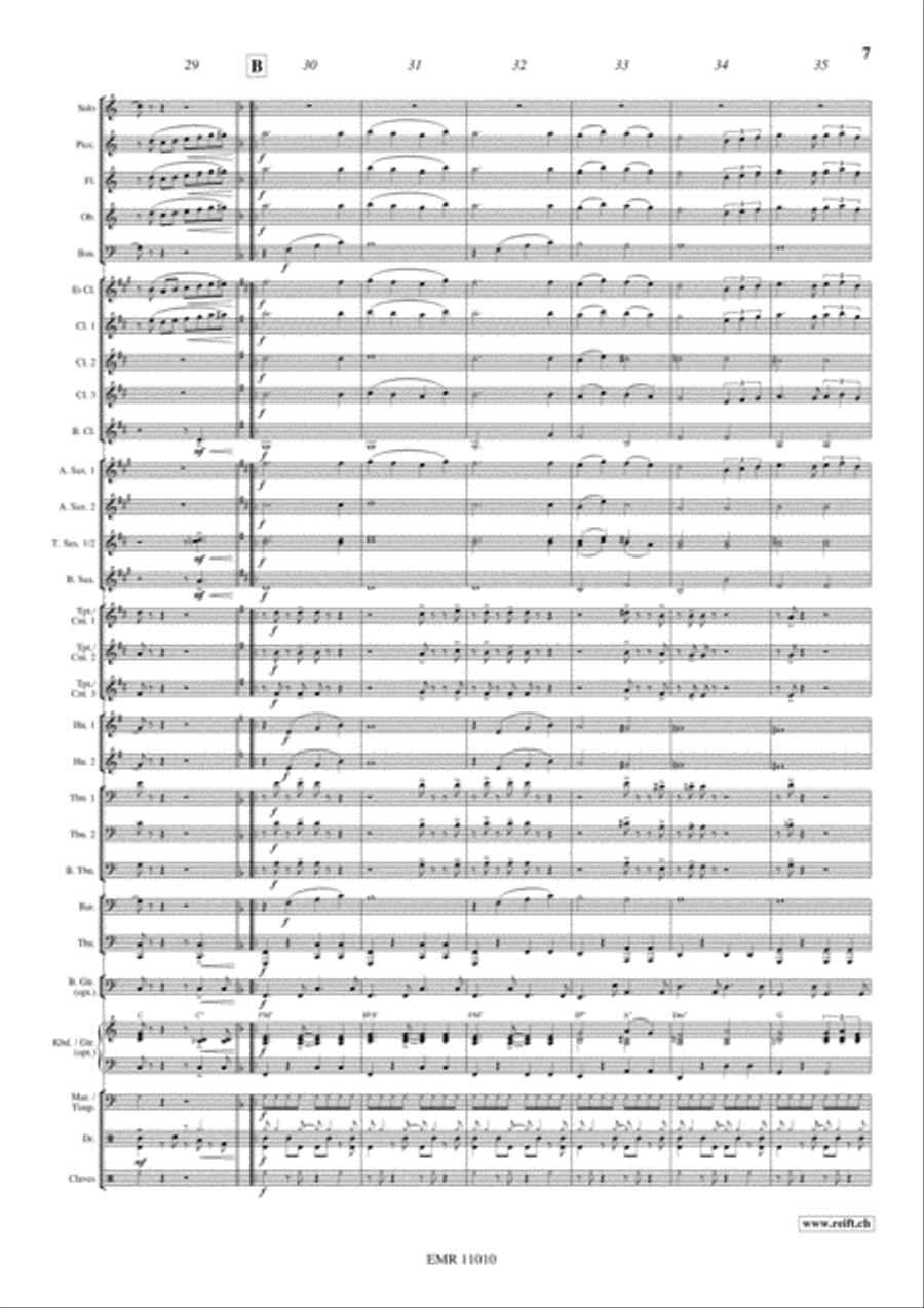 Key West Concert Band scores gallery preview page 8