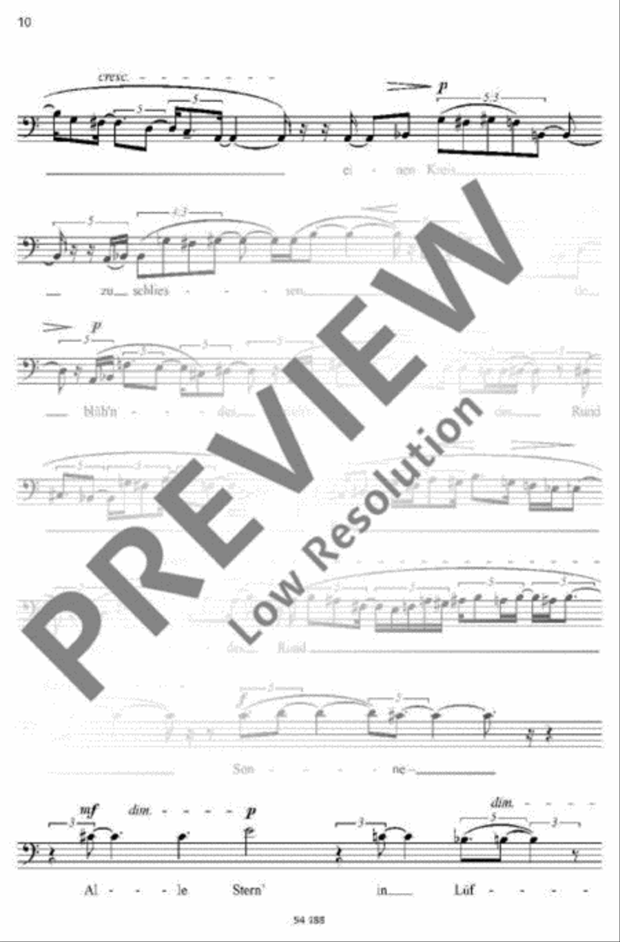 Rose, Meer und Sonne Rose, Meer und Sonne Baritone Horn scores gallery preview page 7
