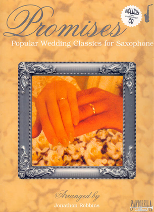Book cover for Promises Wedding Classics for Alto Sax with CD