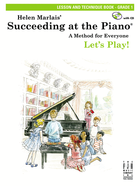Succeeding at the Piano Lesson and Technique Book - Grade 1 (with CD)