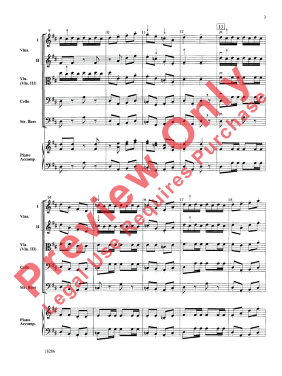 Fiddle Finger Frenzy Fiddle Finger Frenzy String Orchestra scores gallery preview page 4
