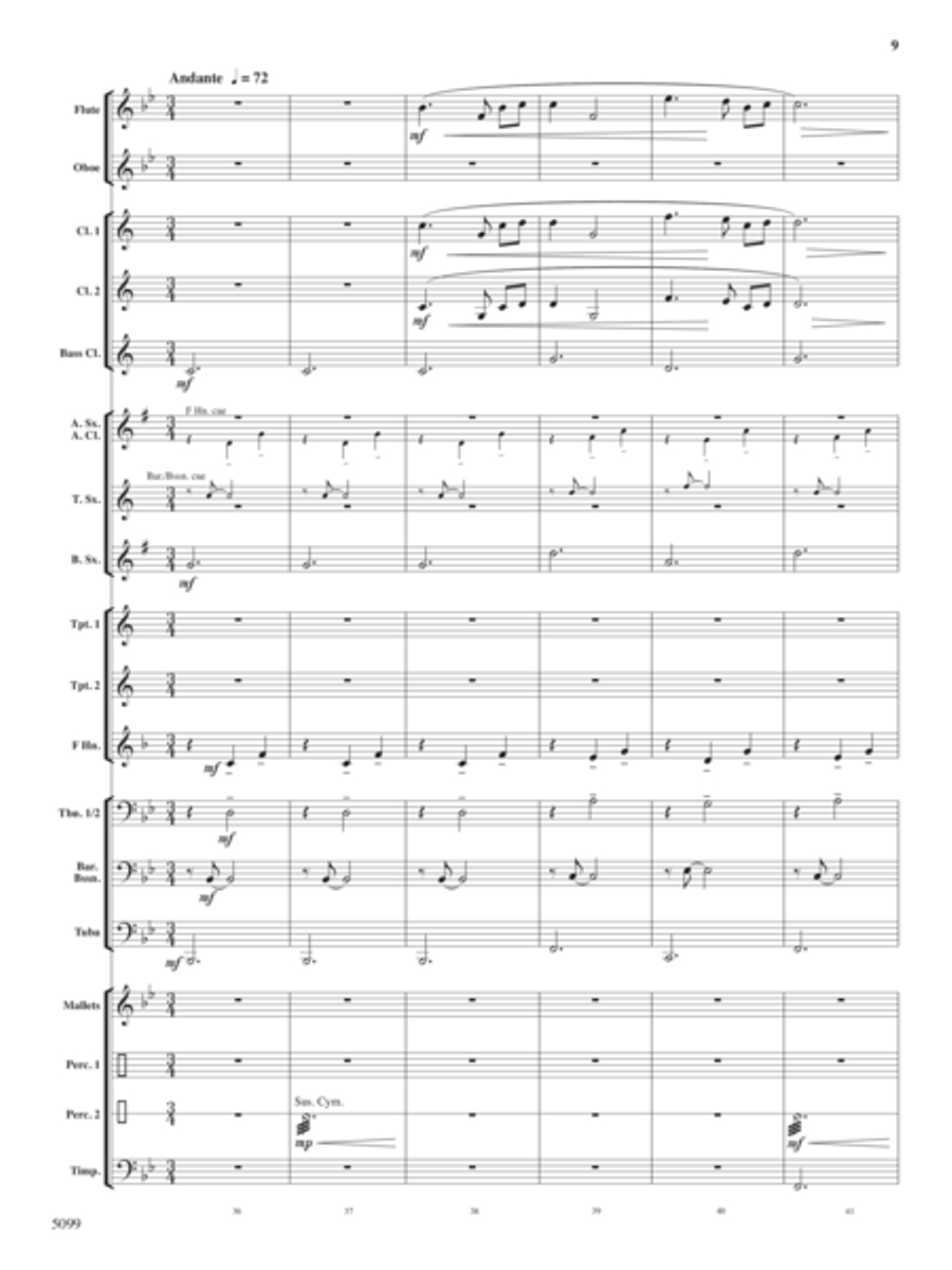 Stillmeadow Concert Band scores gallery preview page 9