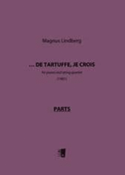 . . . de Tartuffe, je crois