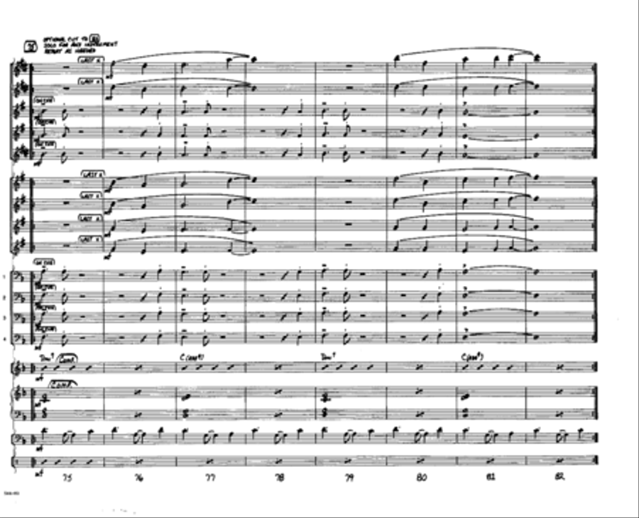 El Bandito El Bandito Jazz Ensemble scores gallery preview page 12