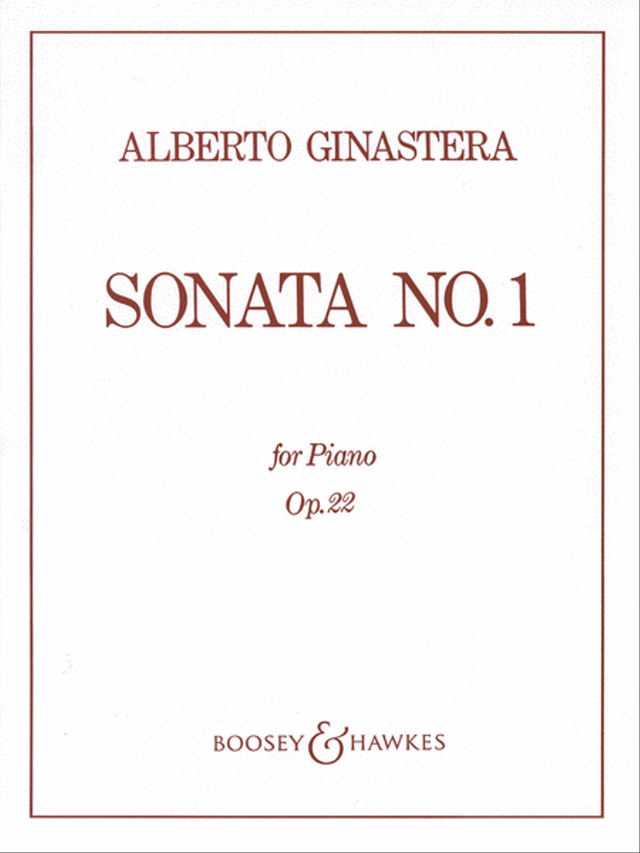 Sonata No. 1, Op. 22 Piano Solo scores gallery preview page 1