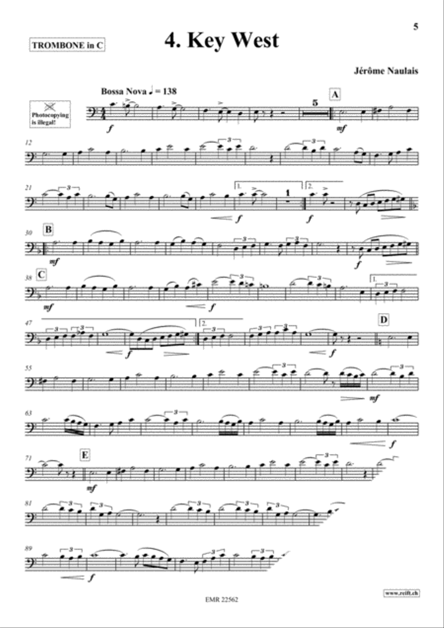Play With Your Band Volume 3 Trombone scores gallery preview page 6
