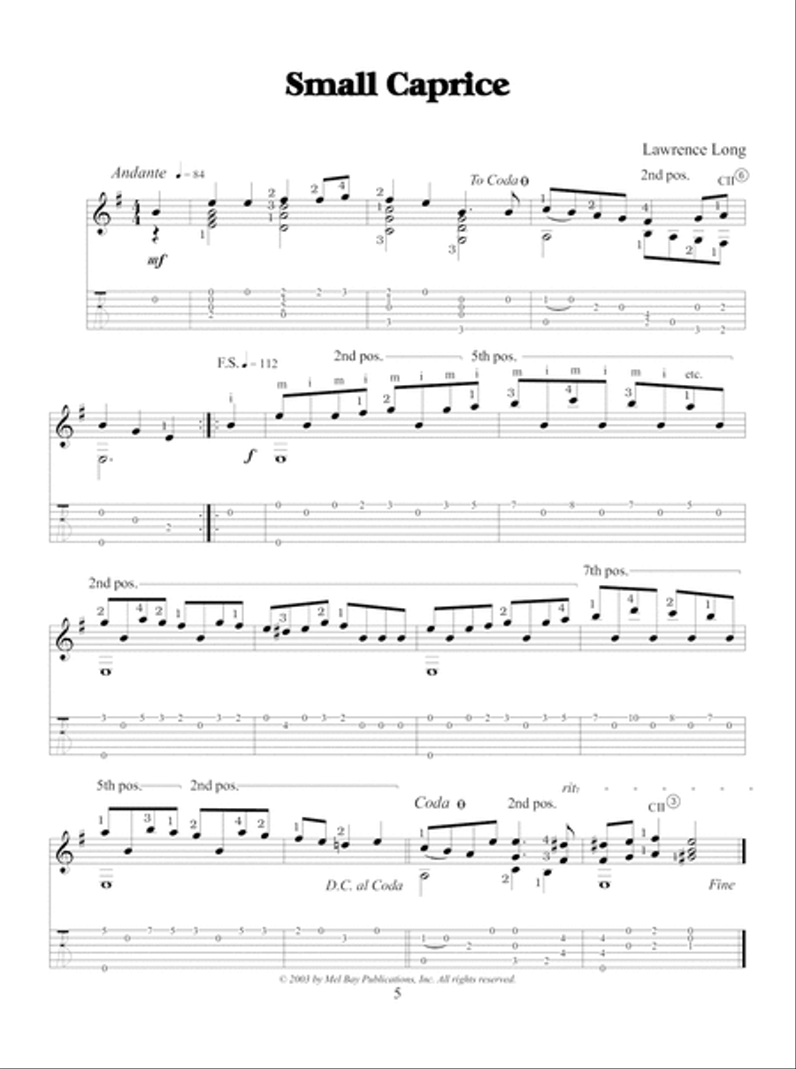 Conversation Pieces Acoustic Guitar scores gallery preview page 6