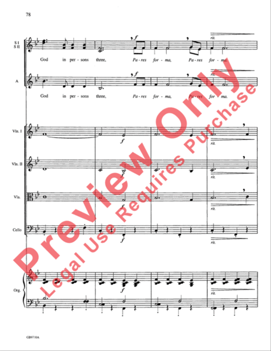 A Festival of Lessons and Carols Choir scores gallery preview page 79