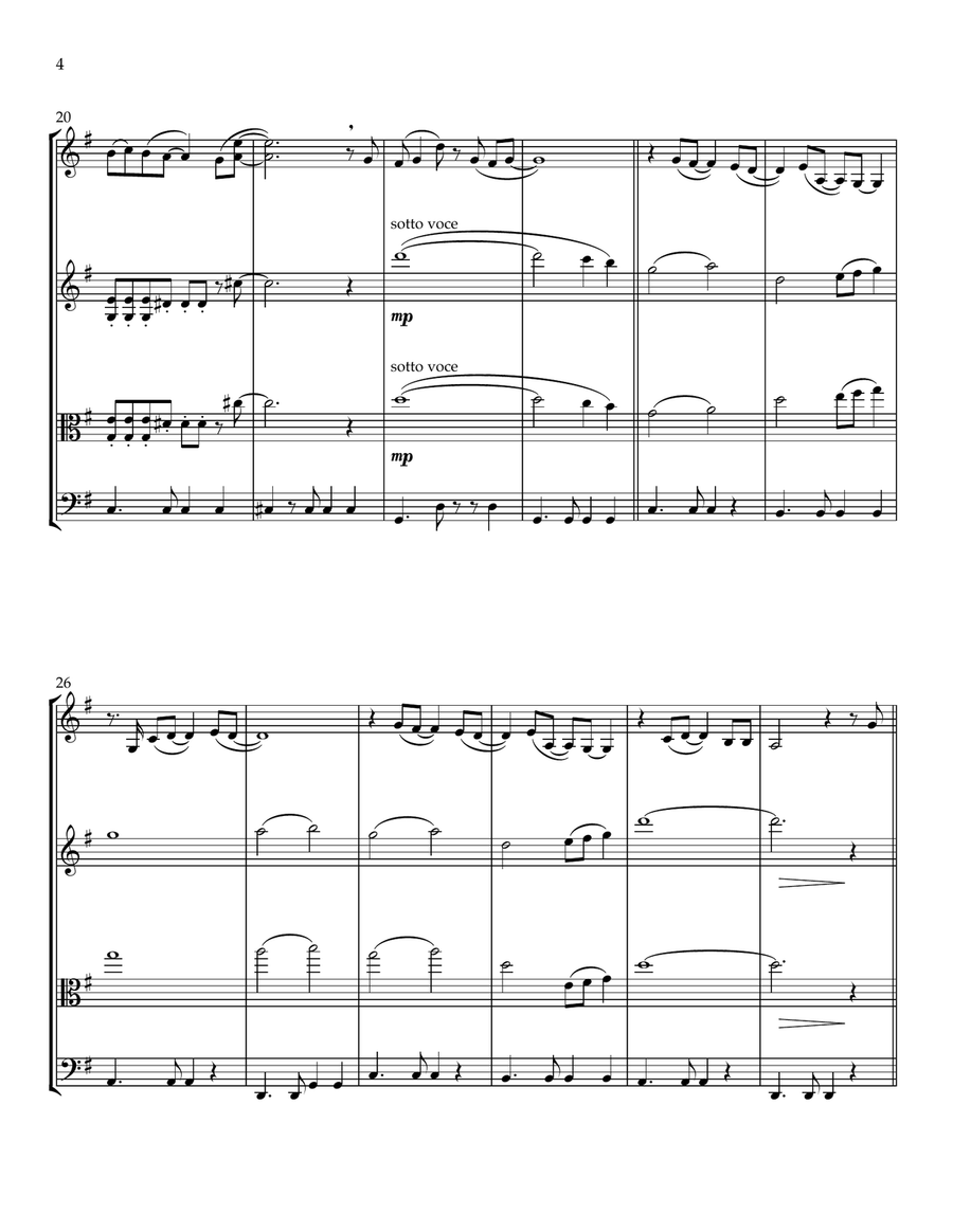 I Found Love String Trio scores gallery preview page 5