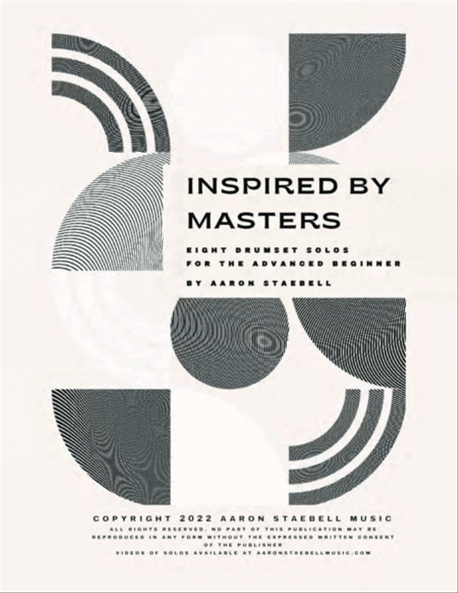 Inspired By Masters Drum Set scores gallery preview page 4
