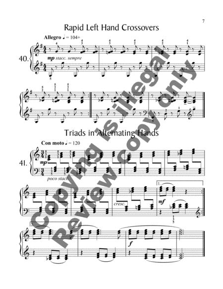 175 Exertudes, Book 2: Intermediate by Donald Waxman Piano Method - Sheet Music