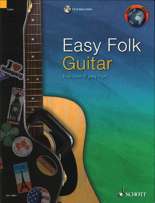 Book cover for Easy Folk Guitar