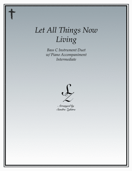 Let All Things Now Living (bass C instrument duet) image number null
