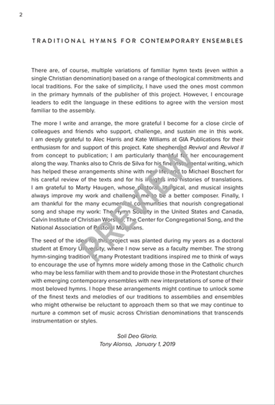 Revival II - Spiral edition Hymn Anthems scores gallery preview page 8