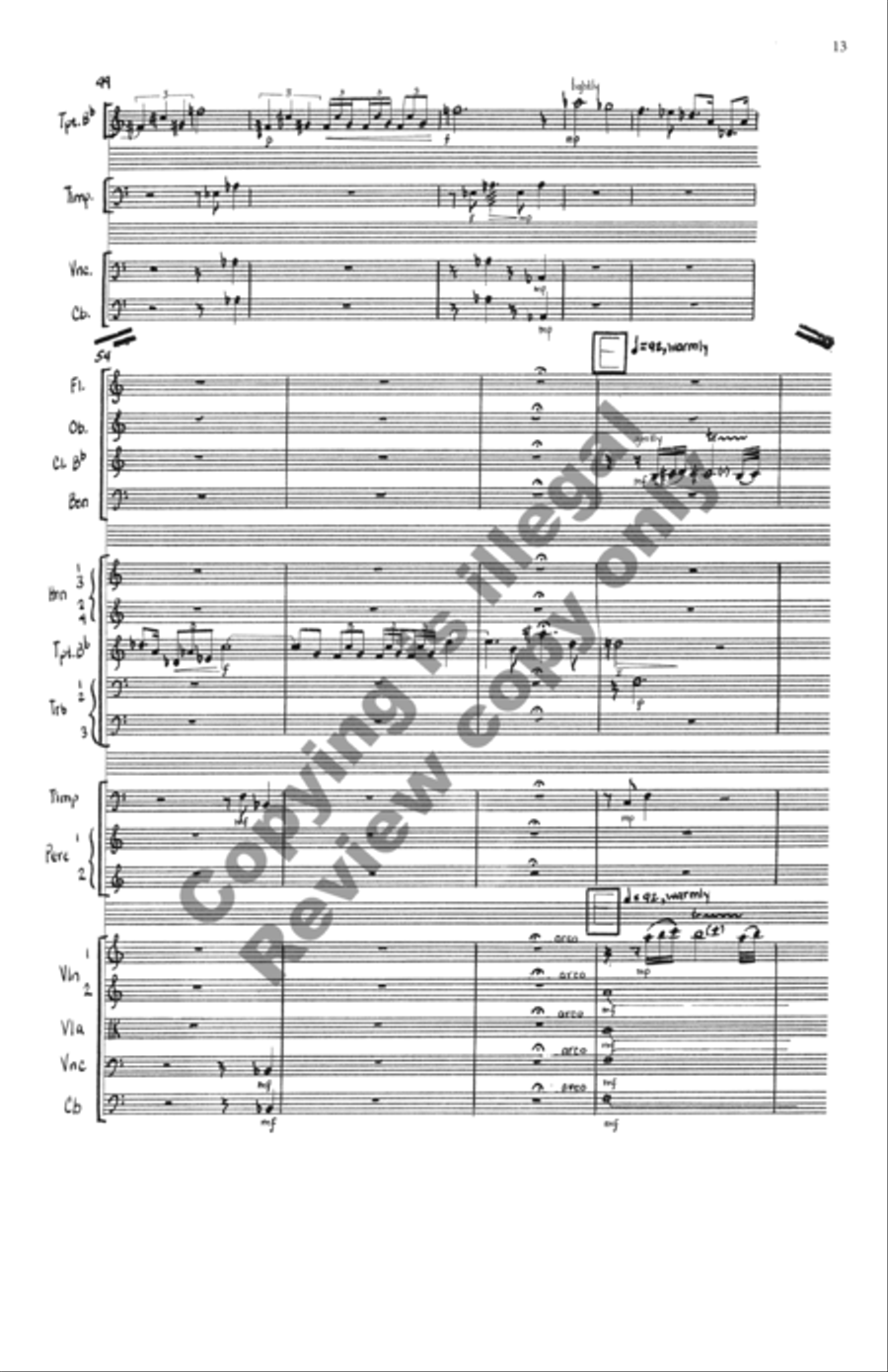 Deep Summer Music Full Orchestra scores gallery preview page 27