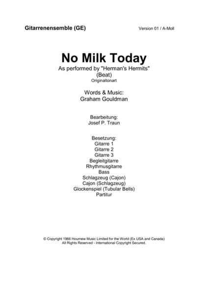 No Milk Today image number null