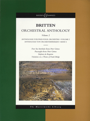 Book cover for Orchestral Anthology – Volume 2