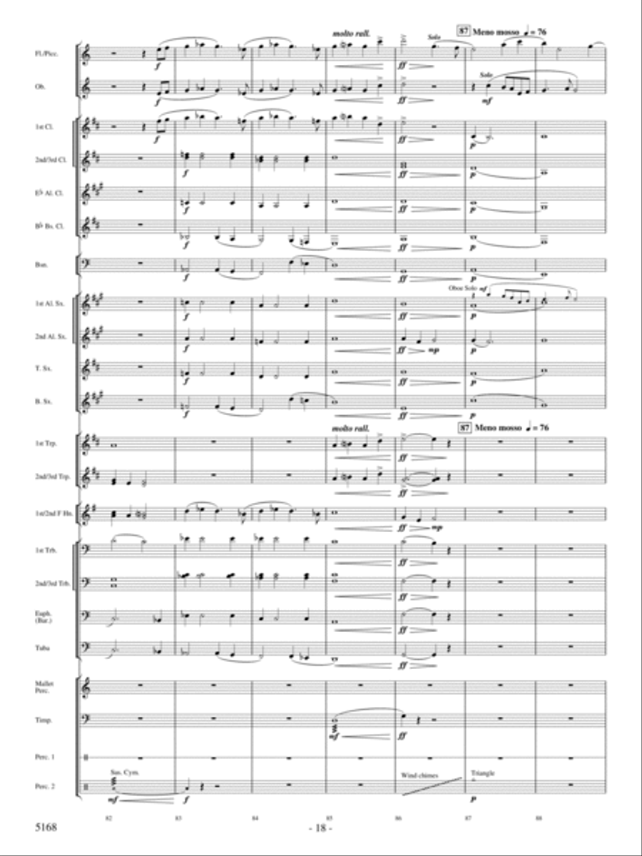 Brule River Celebration Brule River Celebration Concert Band scores gallery preview page 17
