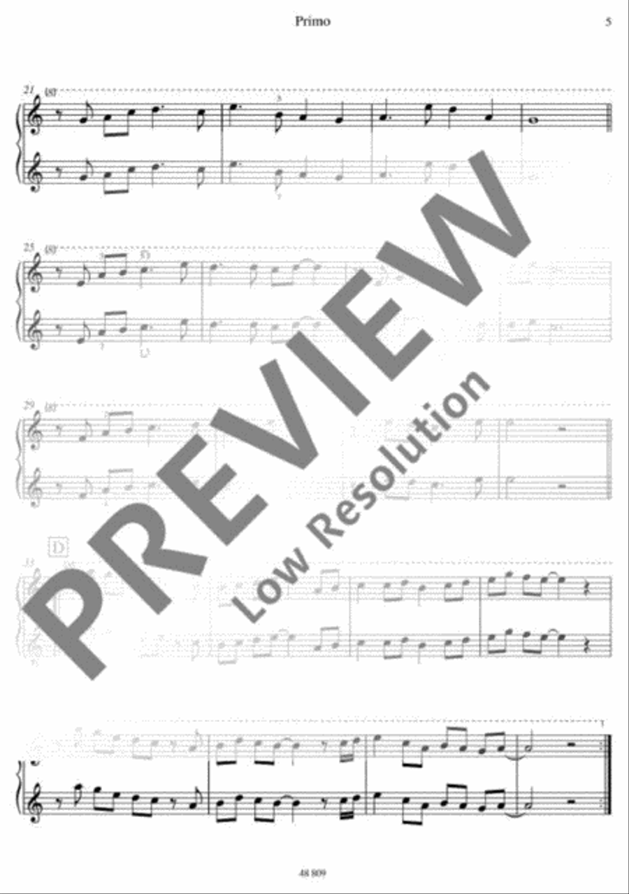 Just for Fun Piano Duet scores gallery preview page 6