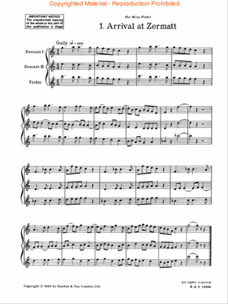 Alpine Suite Recorder scores gallery preview page 2