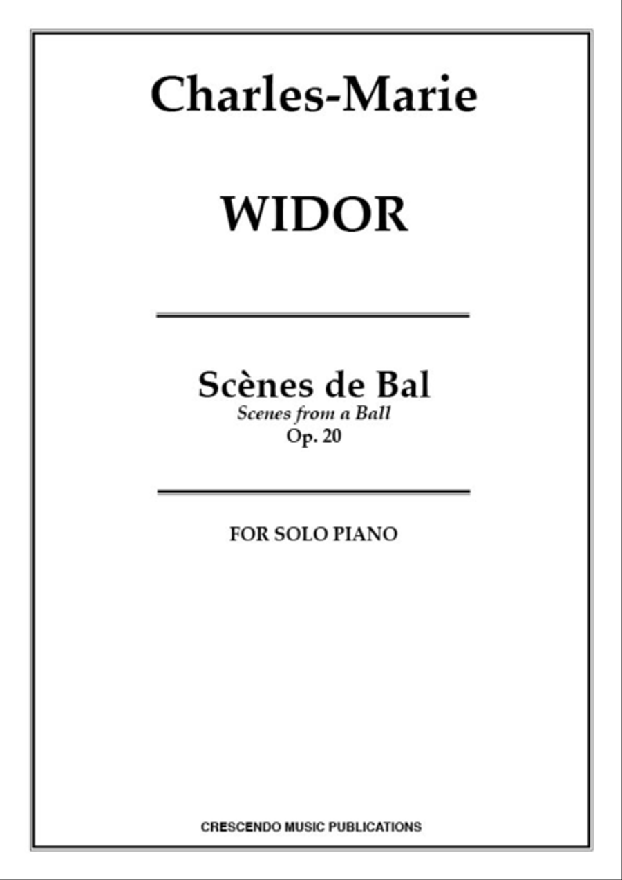 Scenes de Bal, Op. 20 Piano Solo scores gallery preview page 1