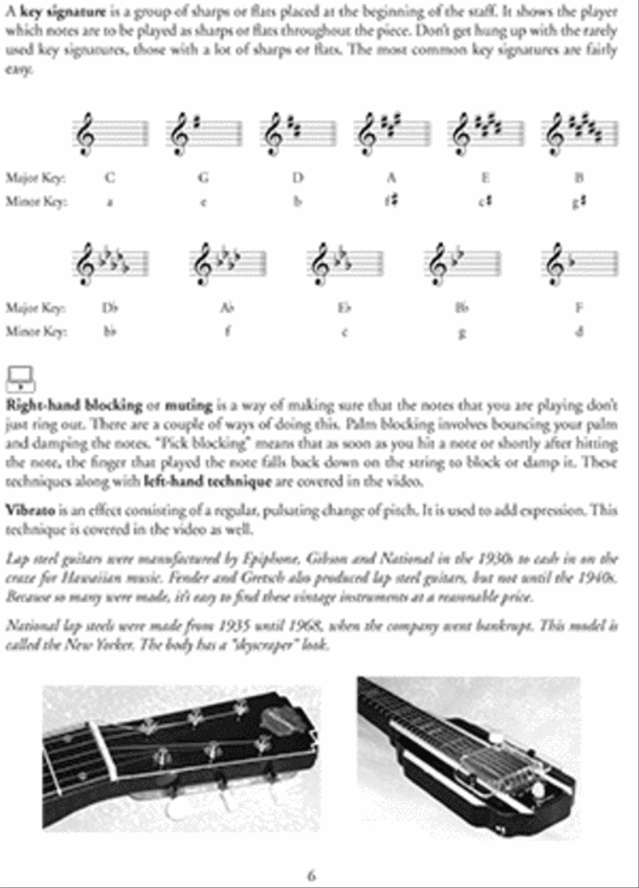 Mastering the Lap Steel Guitar Steel Guitar Sheet Music