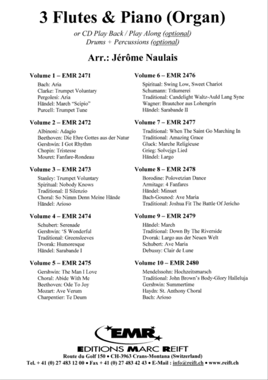Album Volume 2 Album Volume 2 Flute scores gallery preview page 8