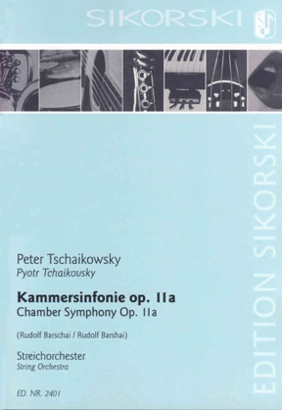 Chamber Symphony Op. 11a For String Orchestra Score