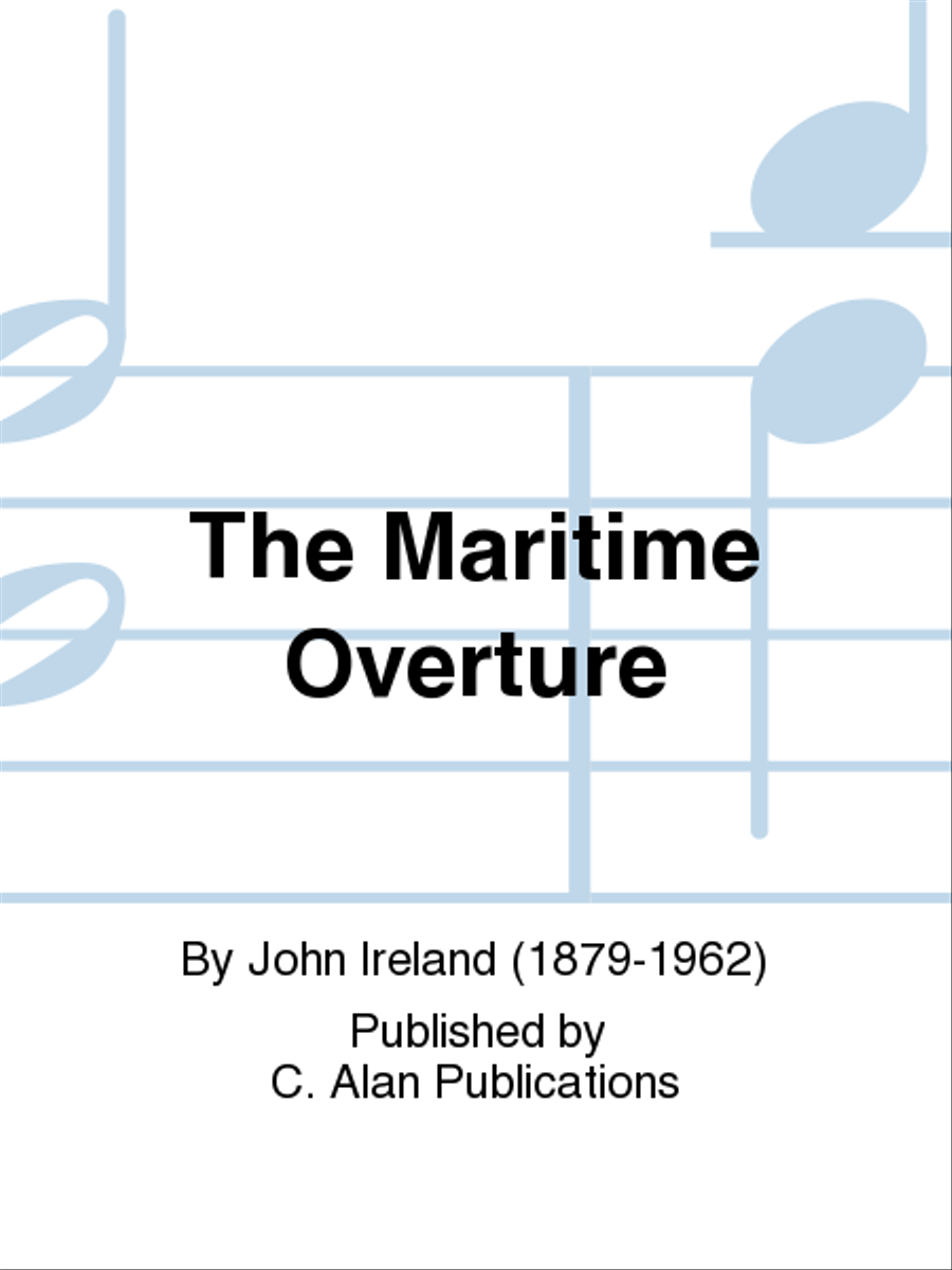 The Maritime Overture Concert Band scores gallery preview page 1