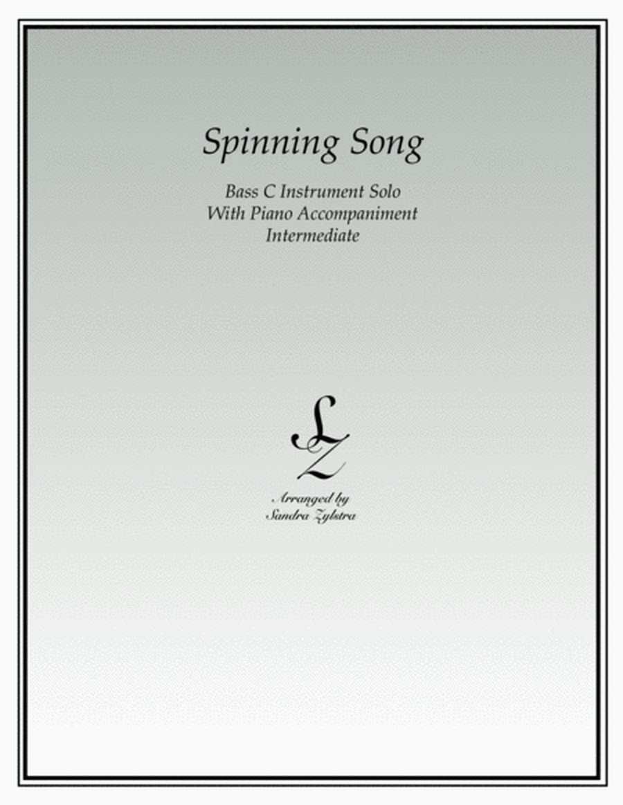 Spinning Song (bass C instrument solo) image number null