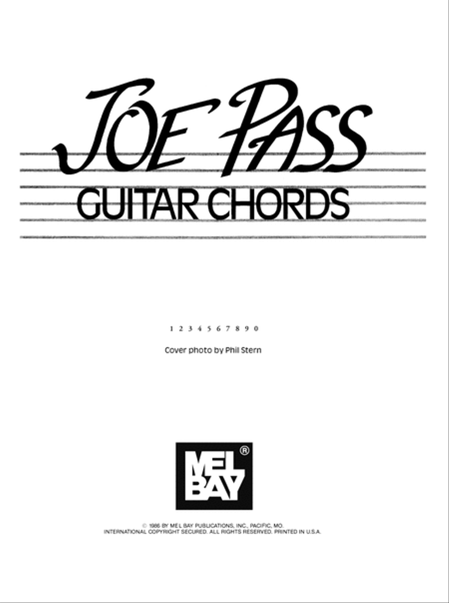 Joe Pass Guitar Chords