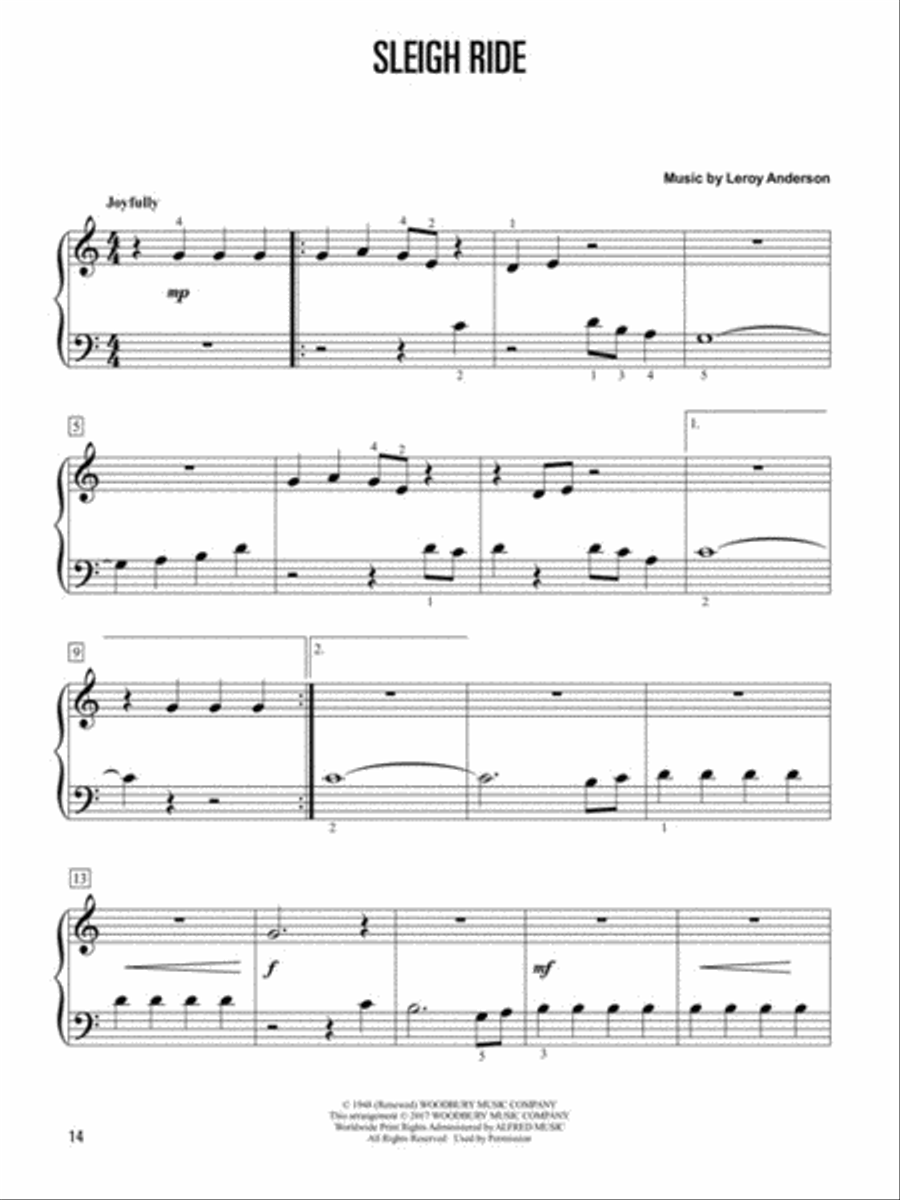 Hal Leonard Christmas Piano for Teens Piano Method scores gallery preview page 5
