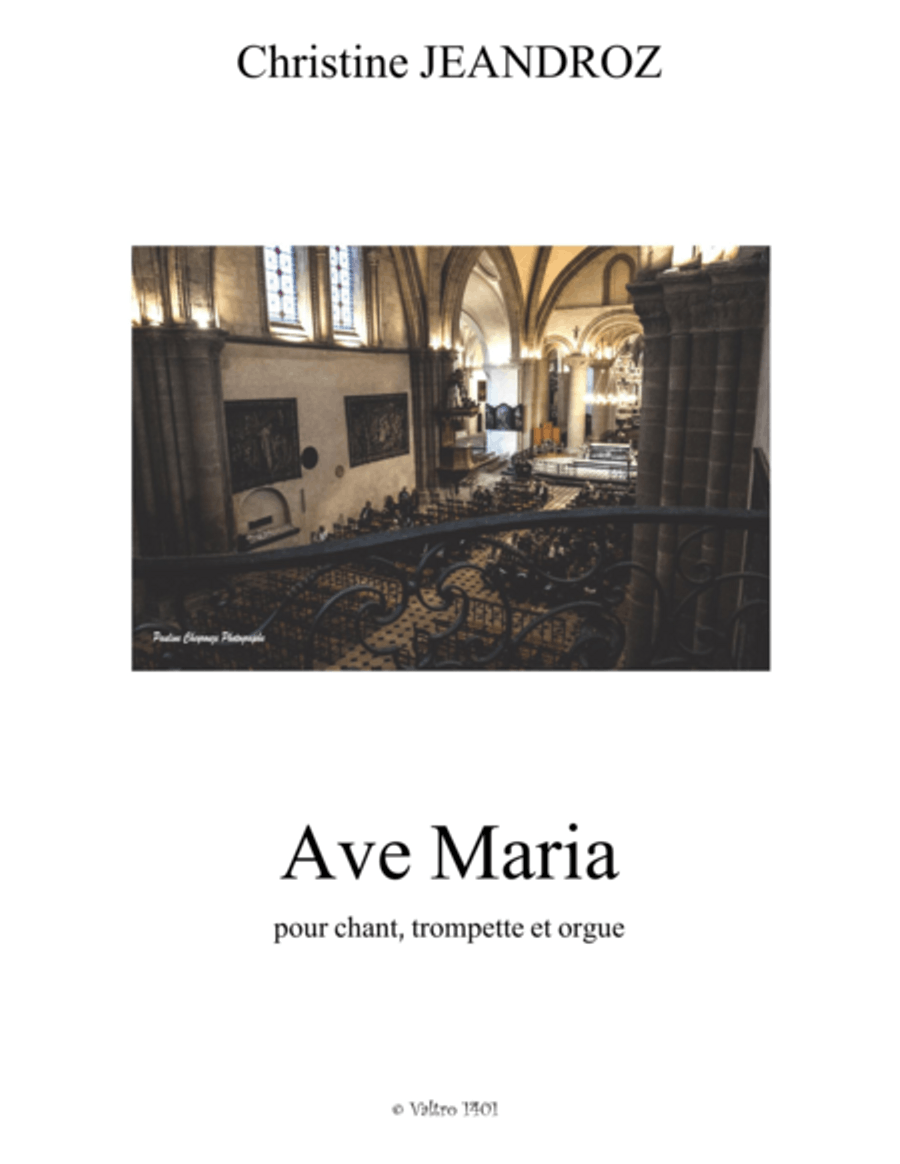 Ave Maria (high voice, trebble instrument ut, organ) Small Ensemble scores gallery preview page 1