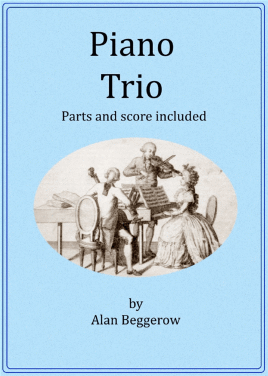 Piano Trio Piano Trio scores gallery preview page 1