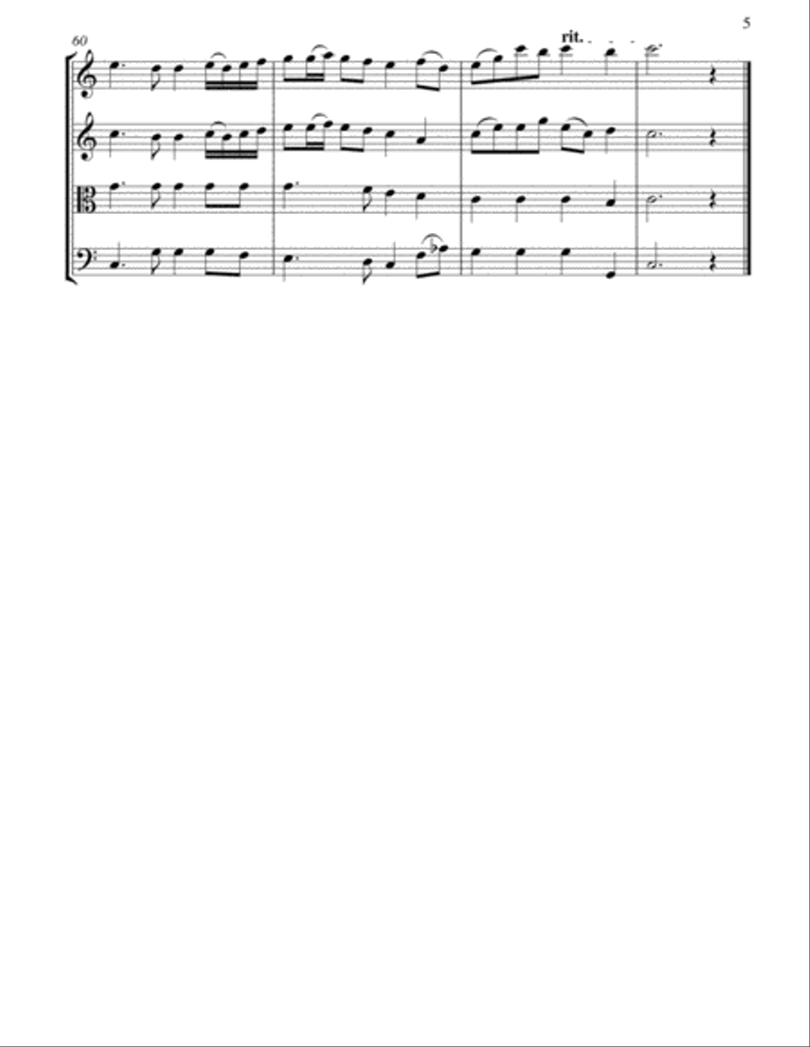 Song Of Australia String Quartet scores gallery preview page 6
