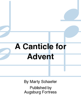 Book cover for A Canticle for Advent