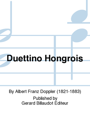 Book cover for Duettino Hongrois Op. 36