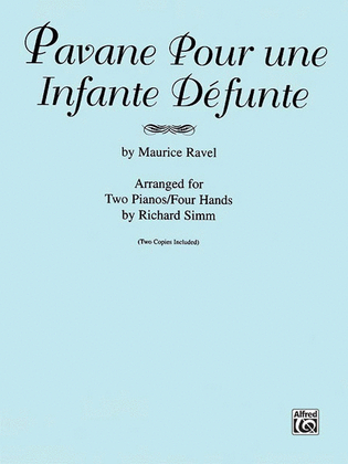 Book cover for Pavane Pour une Infante Defunte
