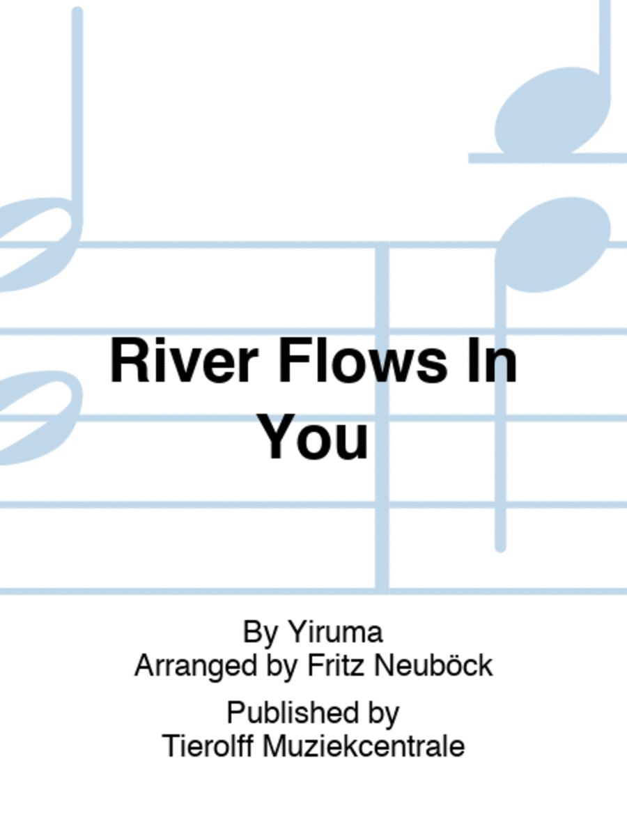 River Flows In You Concert Band scores gallery preview page 1