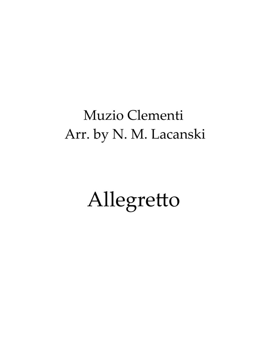 Allegretto Allegretto String Trio scores gallery preview page 1
