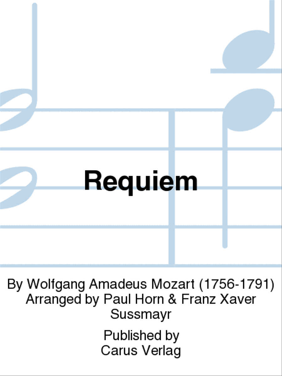 Requiem Violin scores gallery preview page 1
