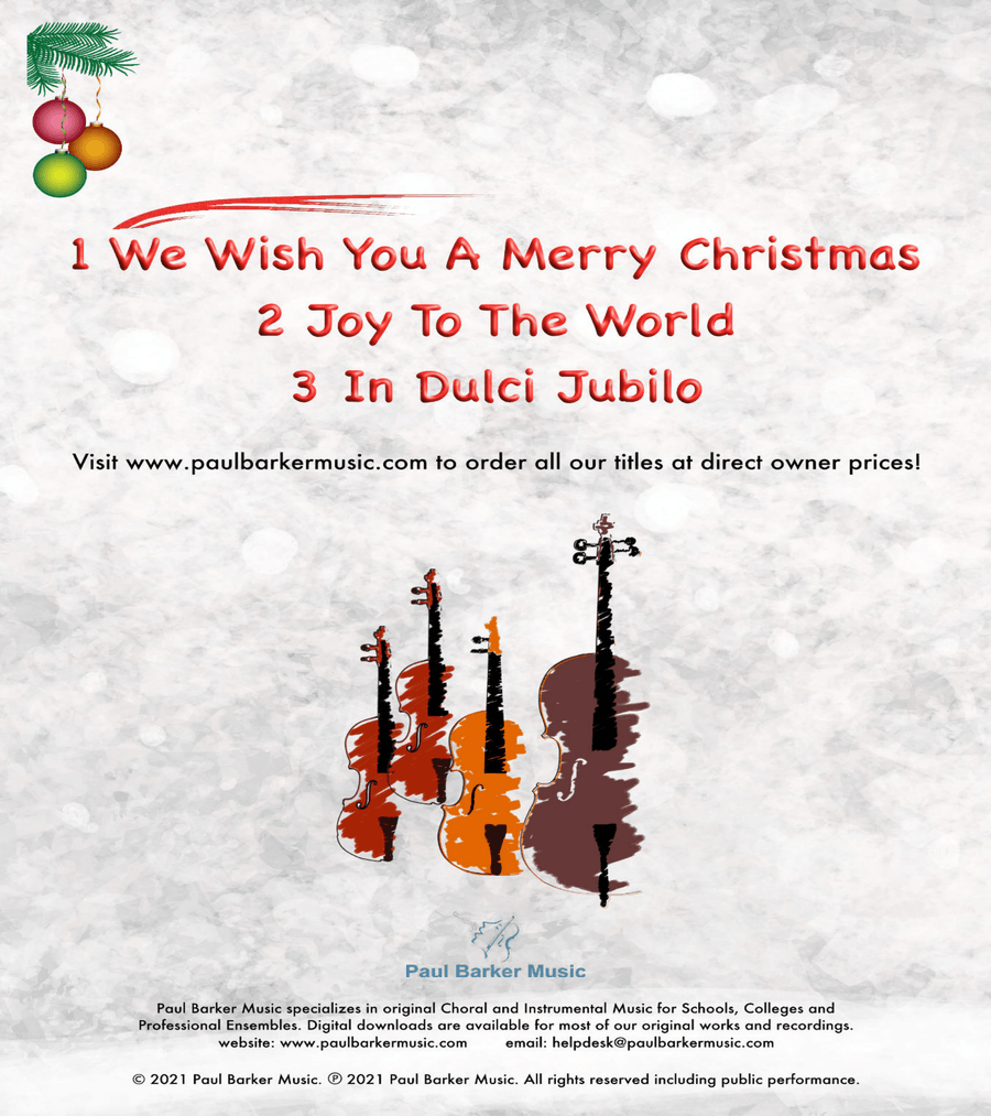 Christmas Concert Series - Multi Bundle 1 (Flexible Instrumentation) image number null
