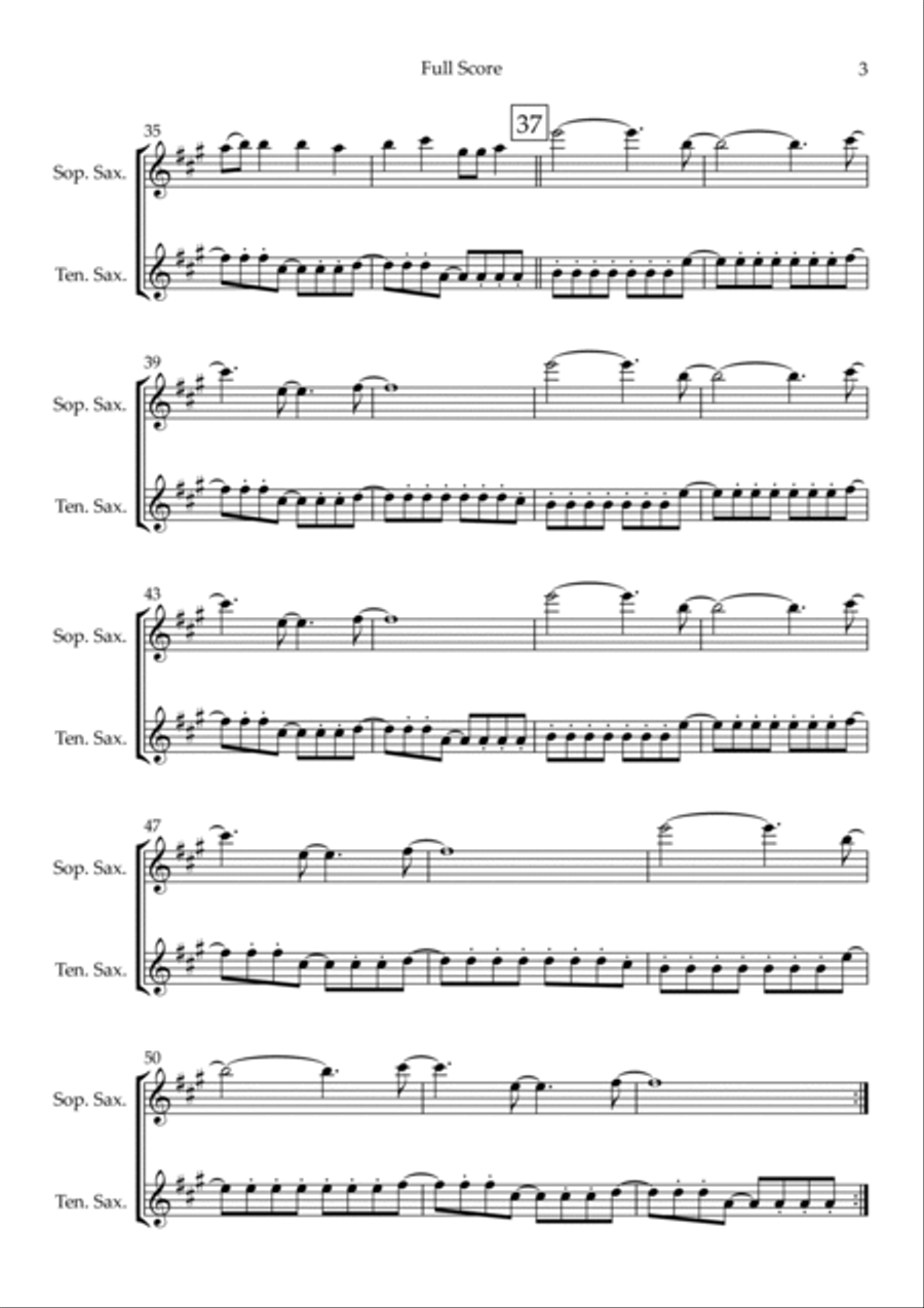 Clarity Woodwind Duet scores gallery preview page 3