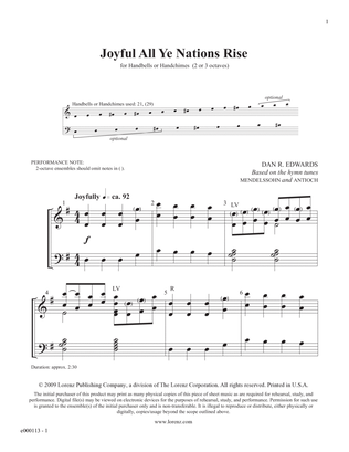 Book cover for Joyful All Ye Nations Rise (Digital Download)