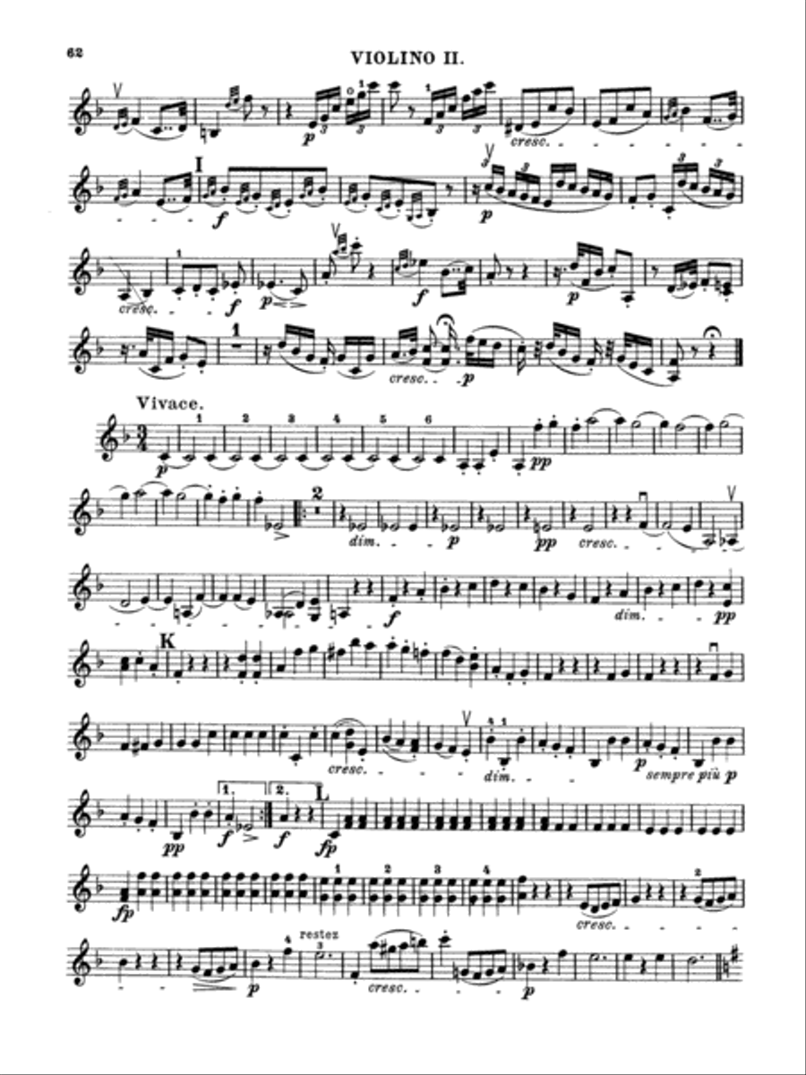 Beethoven: String Quartet, Op. 135 No. 16 String Quartet scores gallery preview page 3