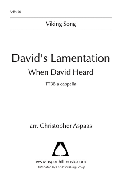David's Lamentation image number null