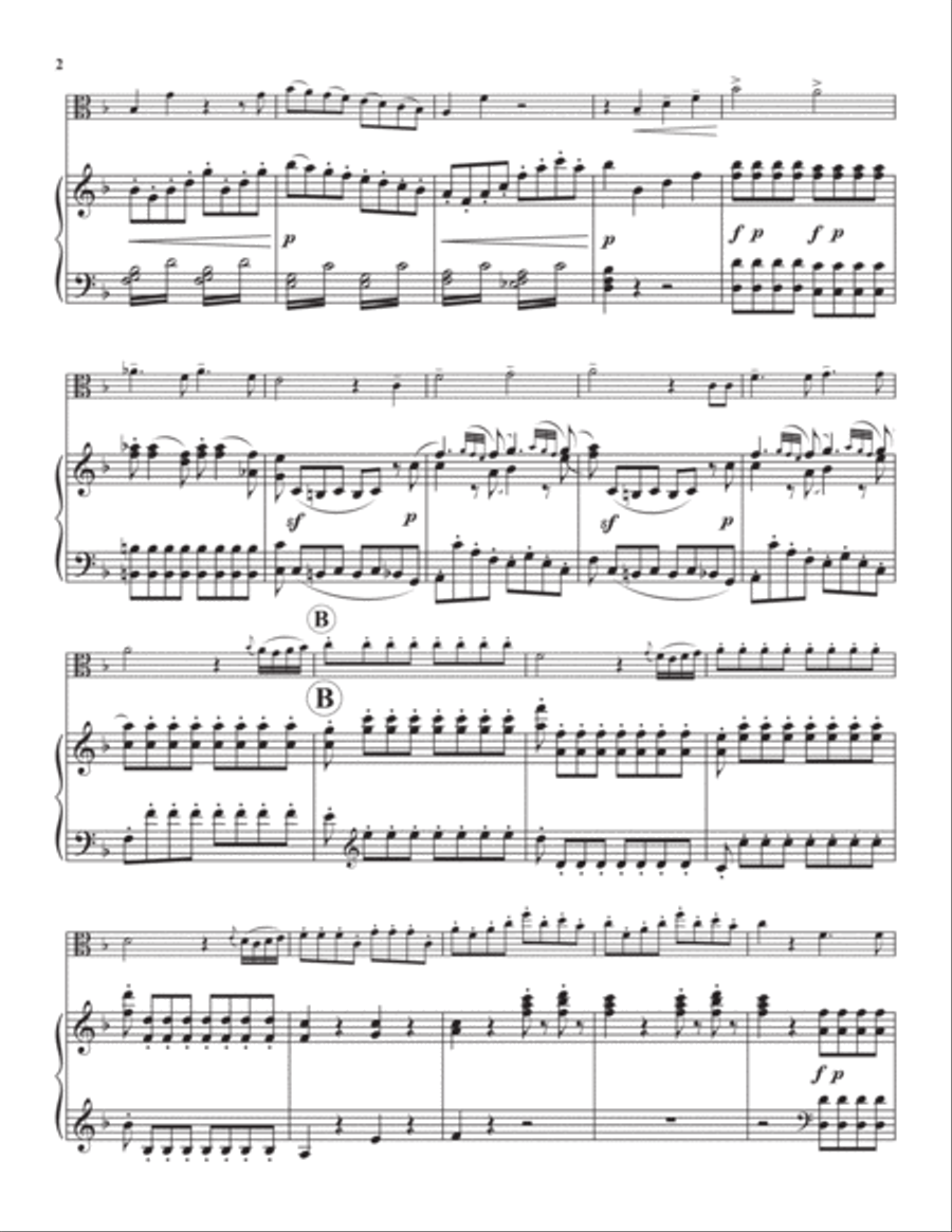 Queen of the Nigh Aria Piano Accompaniment scores gallery preview page 3
